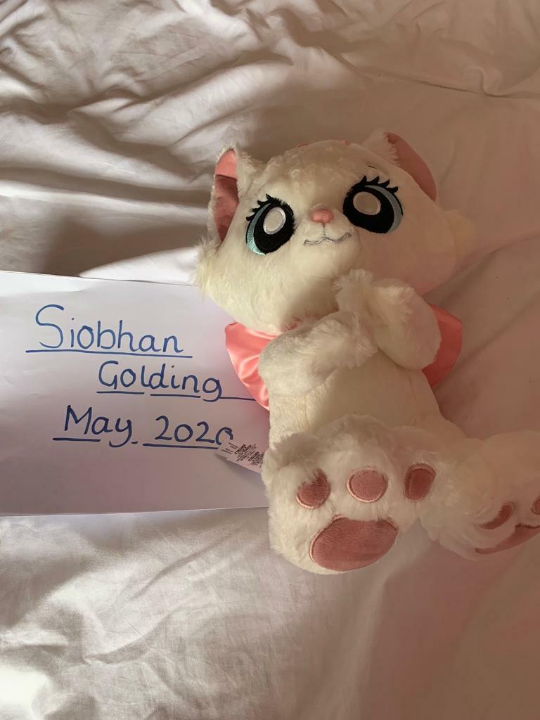 marie big feet plush